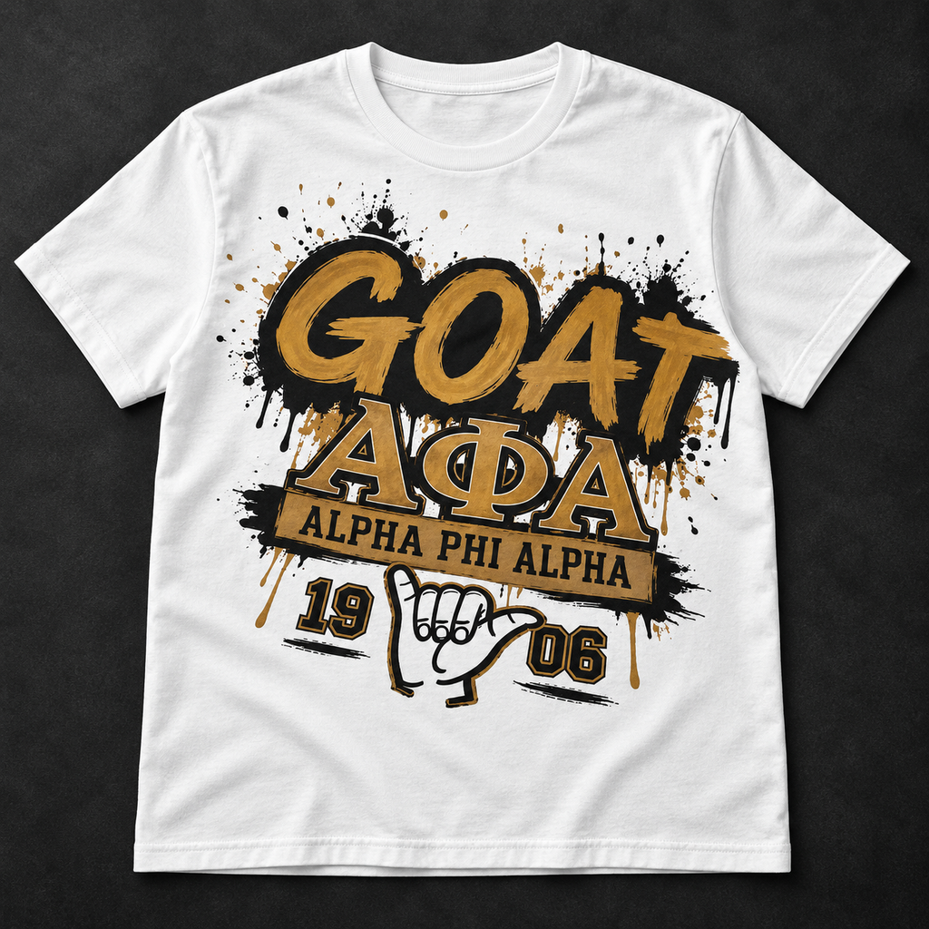Custom Alpha Phi Alpha organization shirt