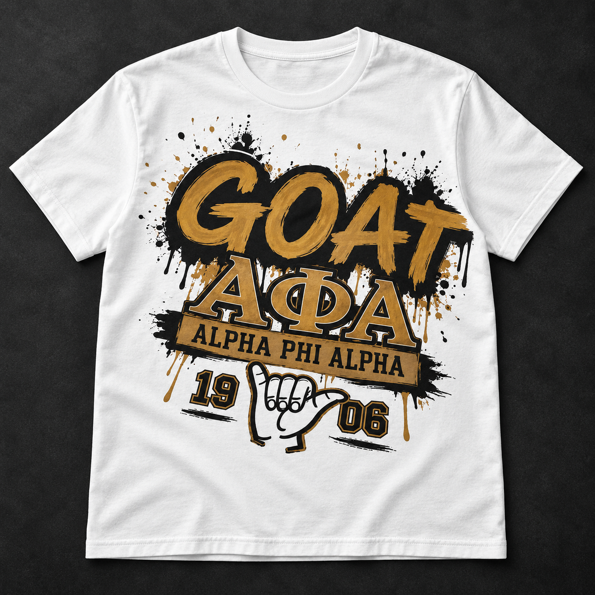 Custom Alpha Phi Alpha organization shirt