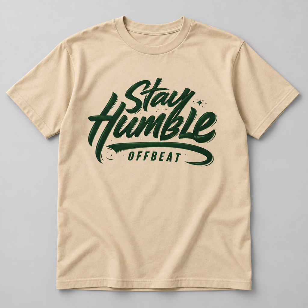 Custom T-shirt example made by Offbeat Custom Brand