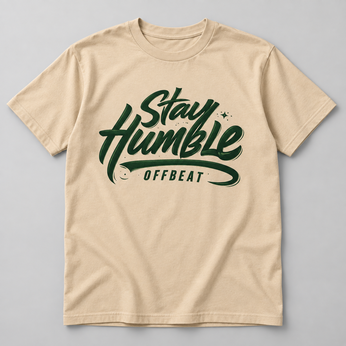 Custom T-shirt example made by Offbeat Custom Brand