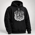 Professional black Rooted In Christ hoodie product image